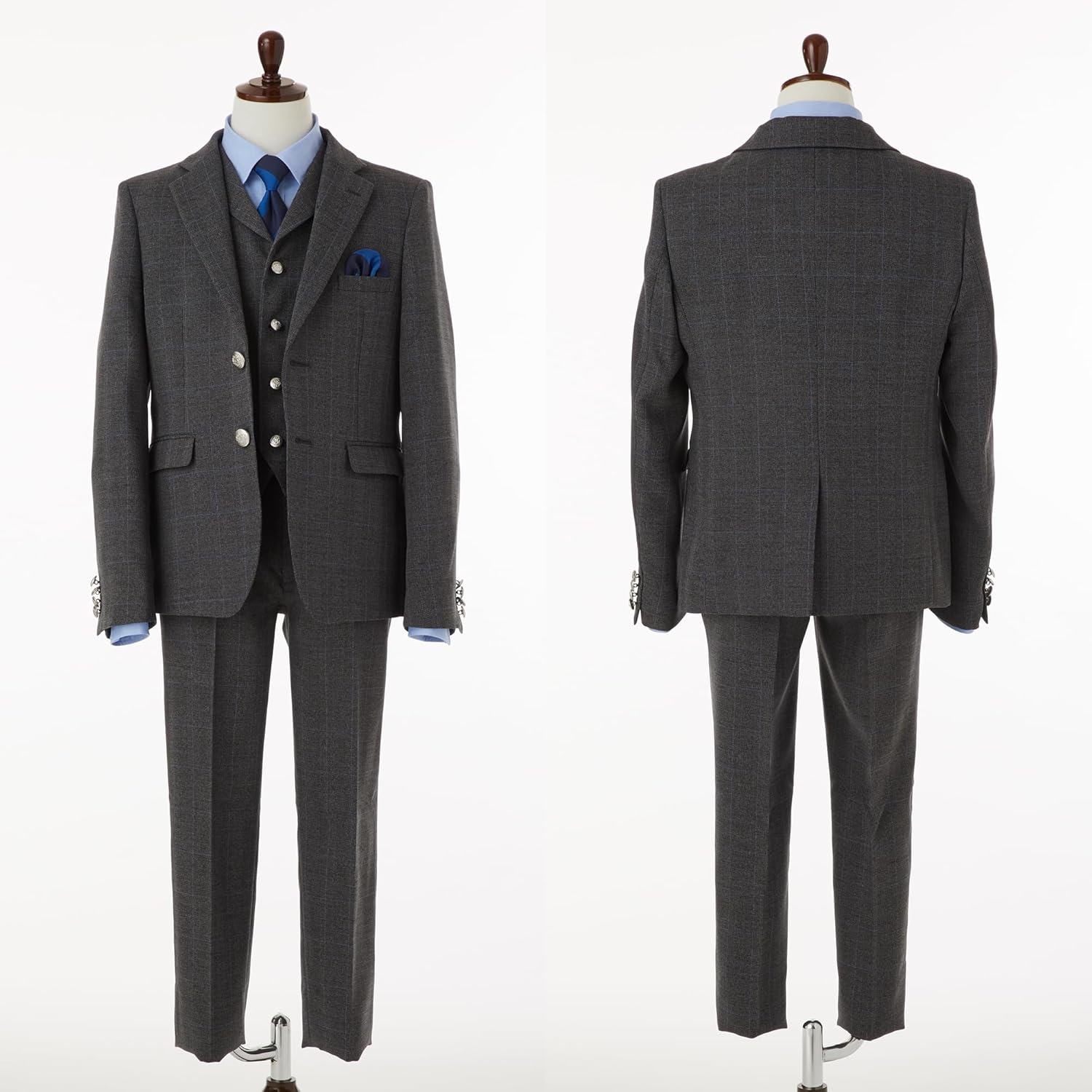 WANDER FACTORY スーツ フォーマル 男の子 卒業式 6点セット 140-170cm